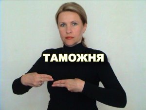 ЖЕСТОВЫЙ ЯЗЫК. СЛОВАРЬ. Таможня