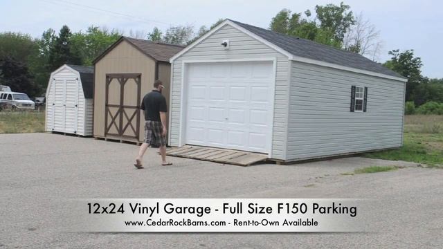 12x24 Garage F150 Parking смотреть онлайн