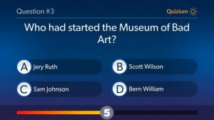 Museum of Bad Art Quiz   Who had started the Museum of Bad Art? and more questions