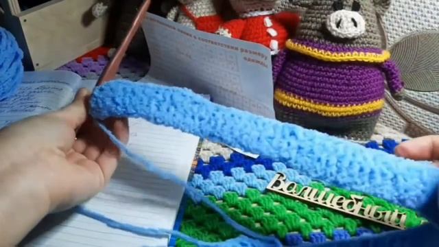 Детский комбинезон крючком из Alize Softy. Реглан сверху 1 часть. смотреть онлайн