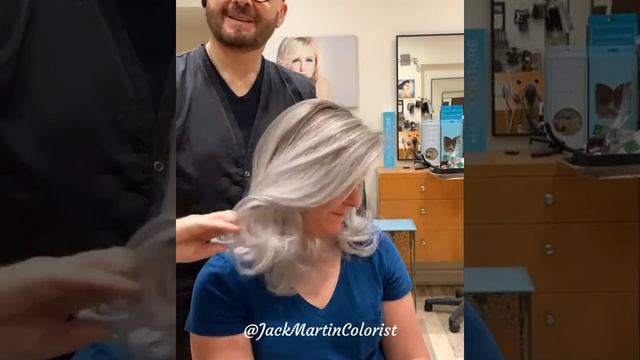 SILVER AGE: Colourist shows women how to embrace their grey hair with stunning transformations