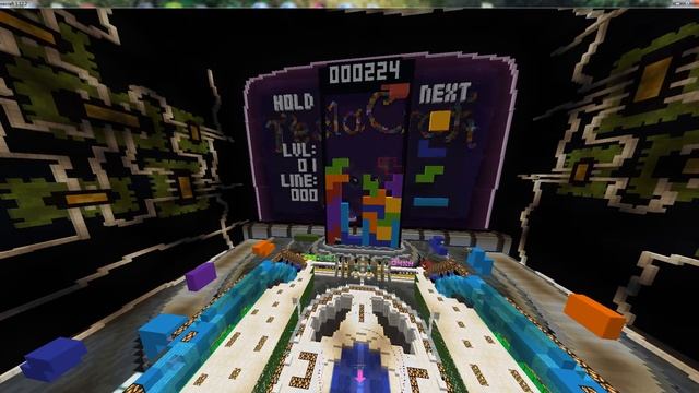 Играю в новую мини-игру Тетрис Tesla-Craft смотреть онлайн