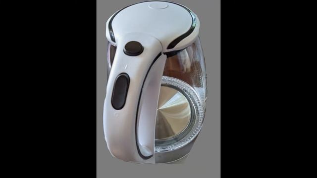 Электрический чайник First FA-5406-2, белый, прозрачный смотреть онлайн