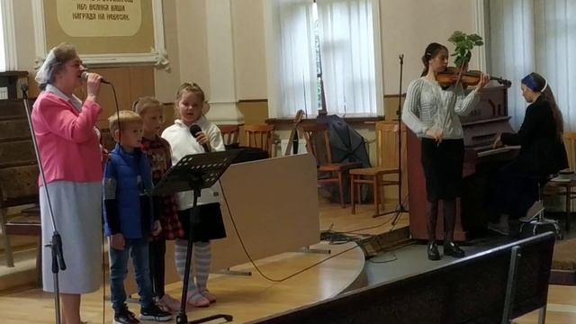 Всё для тебя высшим разумом создано19.09.2021г Церковь ЕХБ Пос.Высокий Молодежь Христианские песни смотреть онлайн