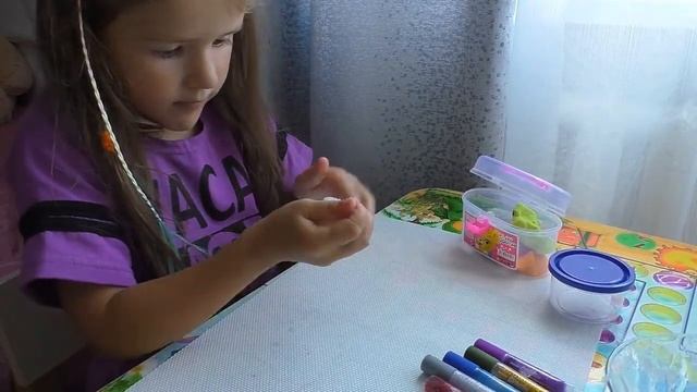 Превращение лизуна в песочный камень. Сработал ли рецепт? смотреть онлайн