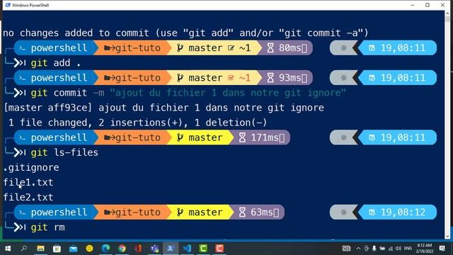 Git Pour Les Pros - #13 Comment ignorer les fichiers ou dossiers déja tracker смотреть онлайн