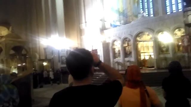 Вечерняя служба в главном храме Тбилиси, май 2019 | туризм в Грузии смотреть онлайн