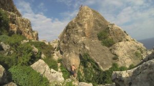 Climbing Pyramid of Cheops, Malta Time-Lapse