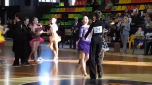 Ча-ча-ча (E класс Юниоры-1) 22.04.2018 Танцующий мир - 2018