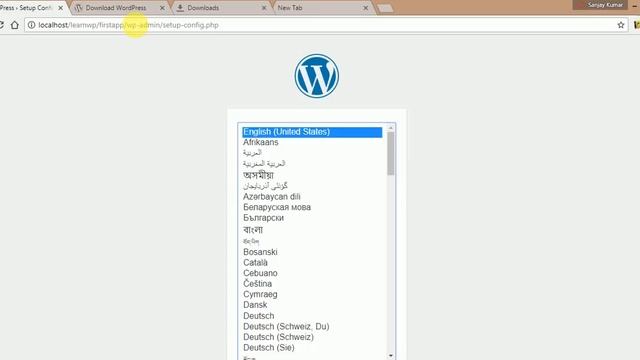 Wordpress Theme Development tutorial from scratch (Part 1)  Wordpress Installation in Local system