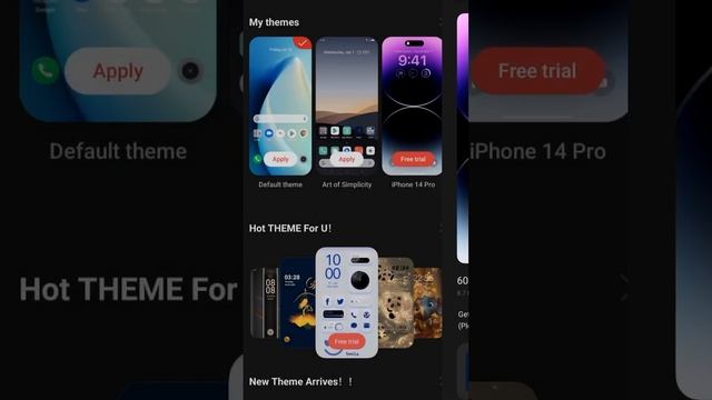 change your realme c55 into iPhone 14 pro by theme