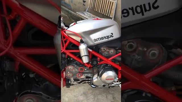 Tick Tock modify bike Ducati scrambler