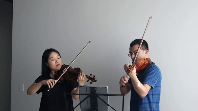 Mazas Violin Duo op.38 no.2.  Mvt.2 Tempo di Minuetto. смотреть онлайн