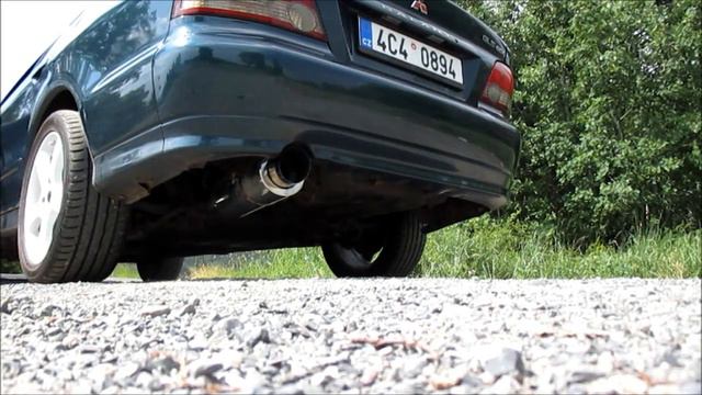 Mitsubishi Galant 2.4 GDI Exhaust sound, removable silencer смотреть онлайн