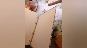 :добление и переделка тетради на кольцах