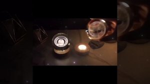 Ночник светильник планеты с алиэкспресс.  Светящаяся лампа шар с 3Д планетами