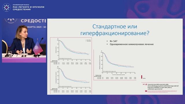Локализованный мелкоклеточный рак легкого – есть ли у нас стандарт лучевой терапии? смотреть онлайн