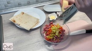 РЕЦЕПТЫ | ГОТОВИМ ТРЕУГОЛЬНИКИ ИЗ ЛАВАША С НАЧИНКОЙ | ИДЕАЛЬНЫЙ ЗАВТРАК