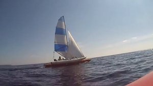 парусный тримаран Мазай