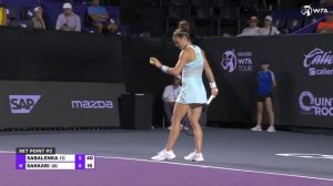 Aryna Sabalenka vs. Maria Sakkari | 2023 WTA Finals Group Stage | WTA Match Highlights