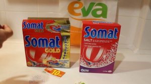 ?SOMAT соль и средство для посудомоечной машины