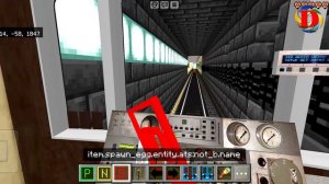 Обзор метро в городе Казань в майнкрафт. SUBWAY IN MINECRAFT. Minecraft Builds: Metro Station