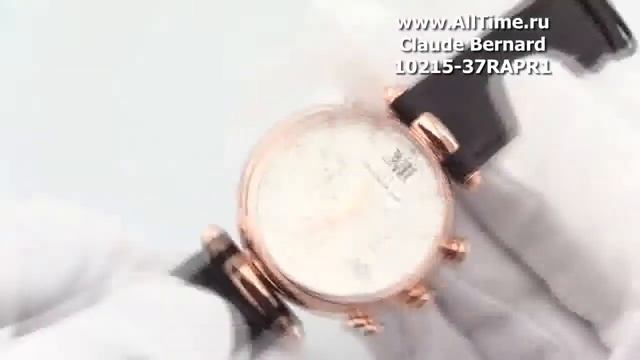 Обзор. Женские наручные часы Claude Bernard 10215-37RAPR1 смотреть онлайн
