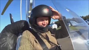 Учебные полеты на автожире