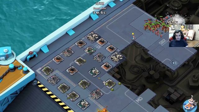 Boom Beach Бум Бич Развиваем базу с нуля (часть 266) смотреть онлайн