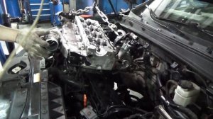 Задиры и стук в двигателе Hyundai Santa Fe на новой ГБЦ Ч.1