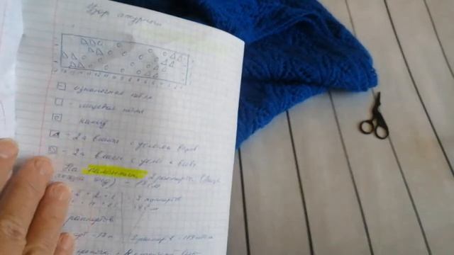 Палантин из пряжи Ализе ангора голд / ВЯЗАНИЕ