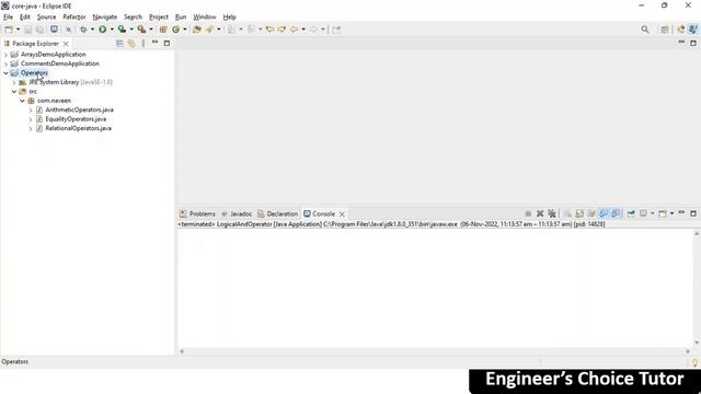 Logical Operators in Java | Java Programming Language | Java