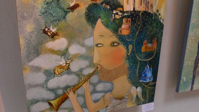 Выставка Анны Силивончик в картинной галерее Светлогорска смотреть онлайн