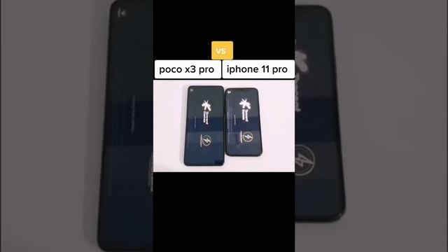 poco x3 pro vs iphone 11 pro