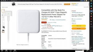 Macbook Pro 60w charger broke. Apple want $79 for part. I'll try a higher 85W charger $19.49 Amazon