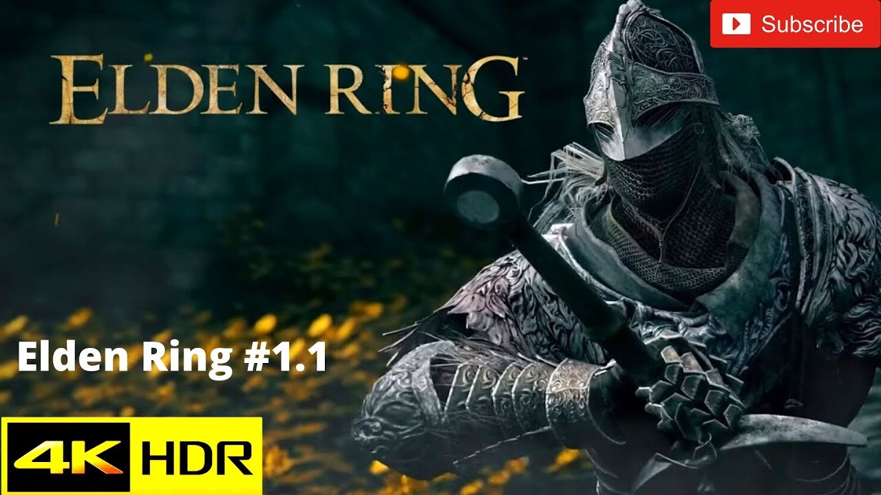 Elden Ring Beta - прохождение #1.1 | PS4 | 4K | HDR | 60 fps