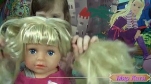 Распаковка в День Рождения Кати куклы Baby Born Sister Бэби Бон Сестричка