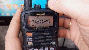 Yaesu VX-6 нет шага 6.25 кГц