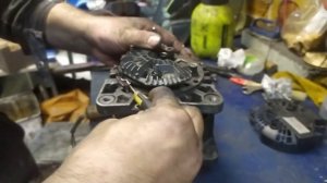 Renault megane 3 1.5 dci ремонт генератора