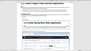 Spring Boot - Quick Start: 1.5 Clone Project from GitHub Repository