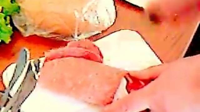 ужас как просто нарезать колбасу смотреть онлайн