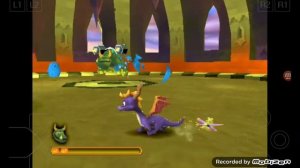 Spyro2 Gateway To Glimmer PS1 Emulator Walkthrough: Part 25 Gulp's Overlook