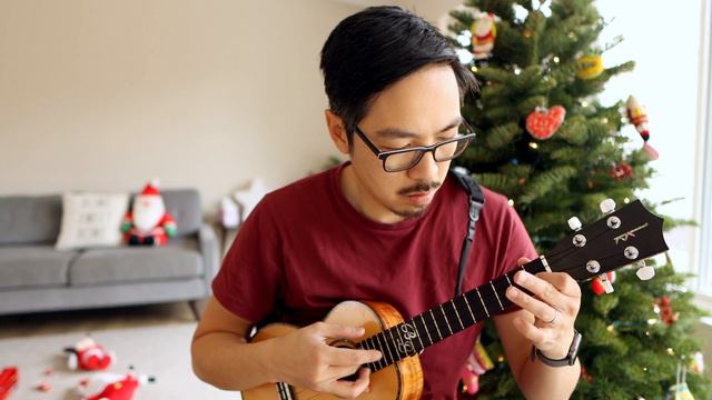 Silver Bells - Ukulele Chord Melody смотреть онлайн