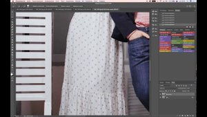 Растягиваем платье в Photoshop. Марионеточная деформация или Puppet warp.
