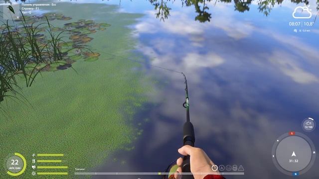 РУССКАЯ РЫБАЛКА 4 - ЩУКА НА СТАРОМ ОСТРОГЕ координаты приманки и фарм смотреть онлайн