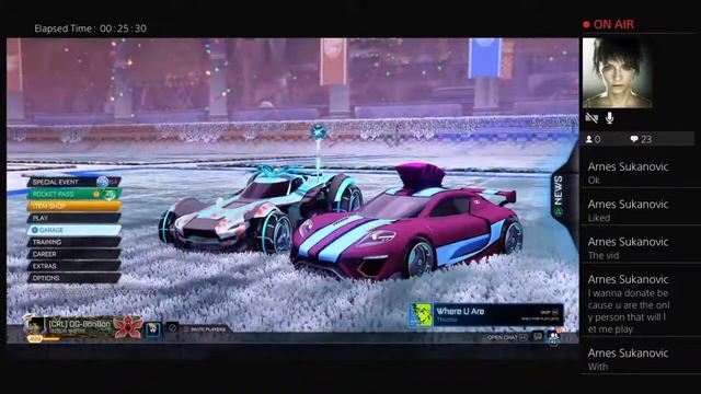 Rocket League - live with Da Ace смотреть онлайн