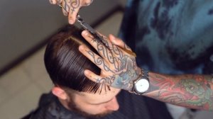 Мужская стрижка Маллет