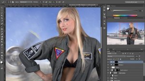 Композиция "Авиатор" в фотошопе