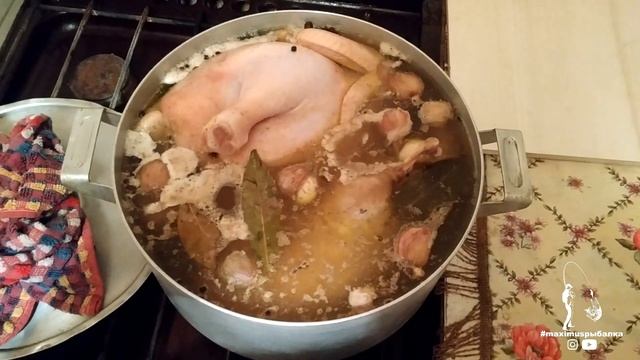 Горячее копчение домашней Утки и Курицы! #maximusрыбалка смотреть онлайн