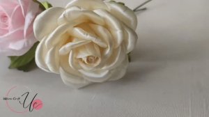 Розы своими руками __ Как сделать цветы розы из атласной ленты своими руками